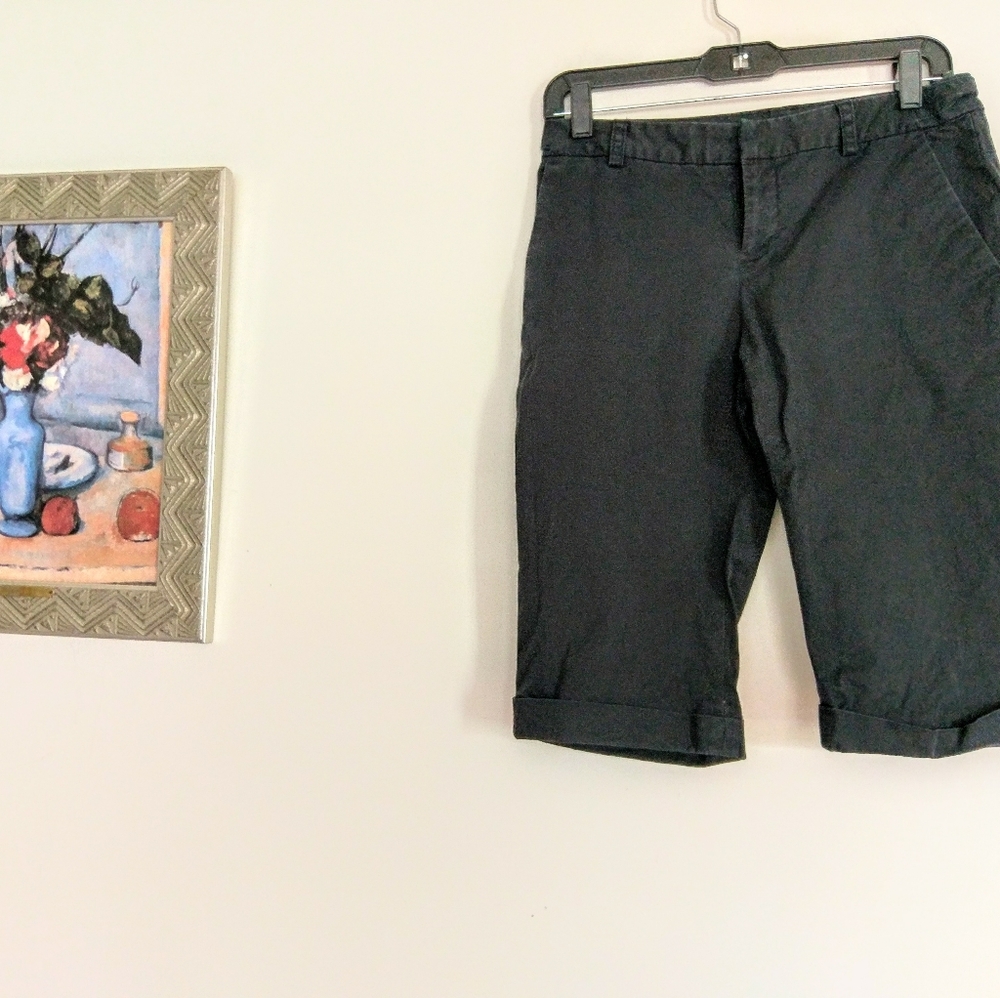 3/12 Banana Republic Martin cuffed slacks stret…